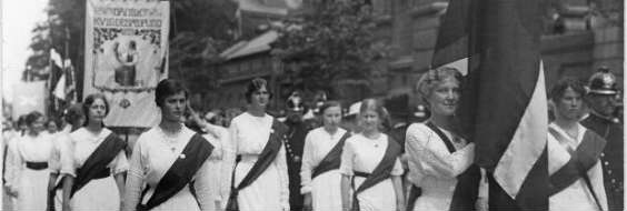 Kvindetoget 1915